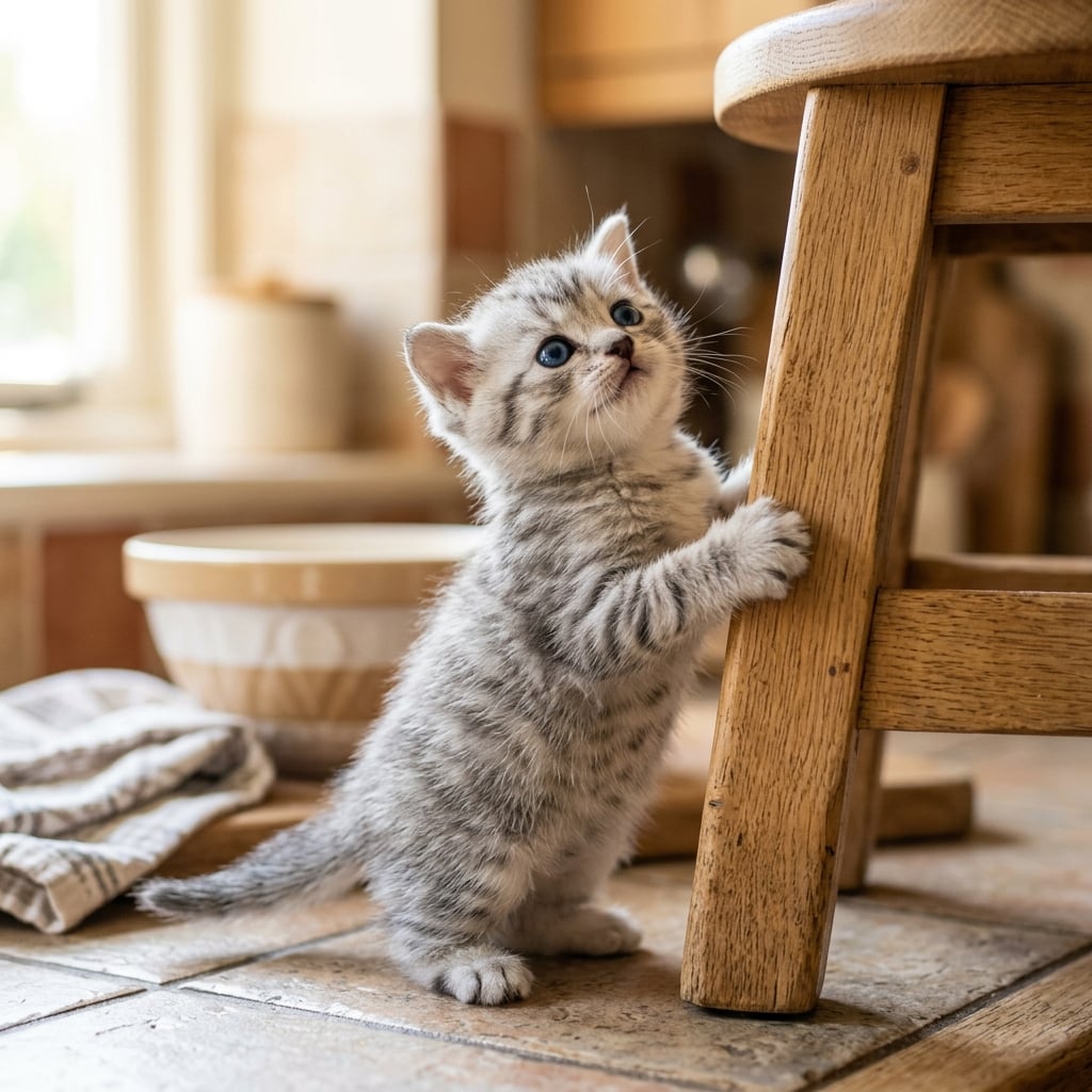 cat American Shorthair baby — Nature Babies