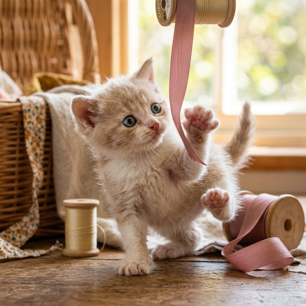 cat Wirehair baby — Nature Babies