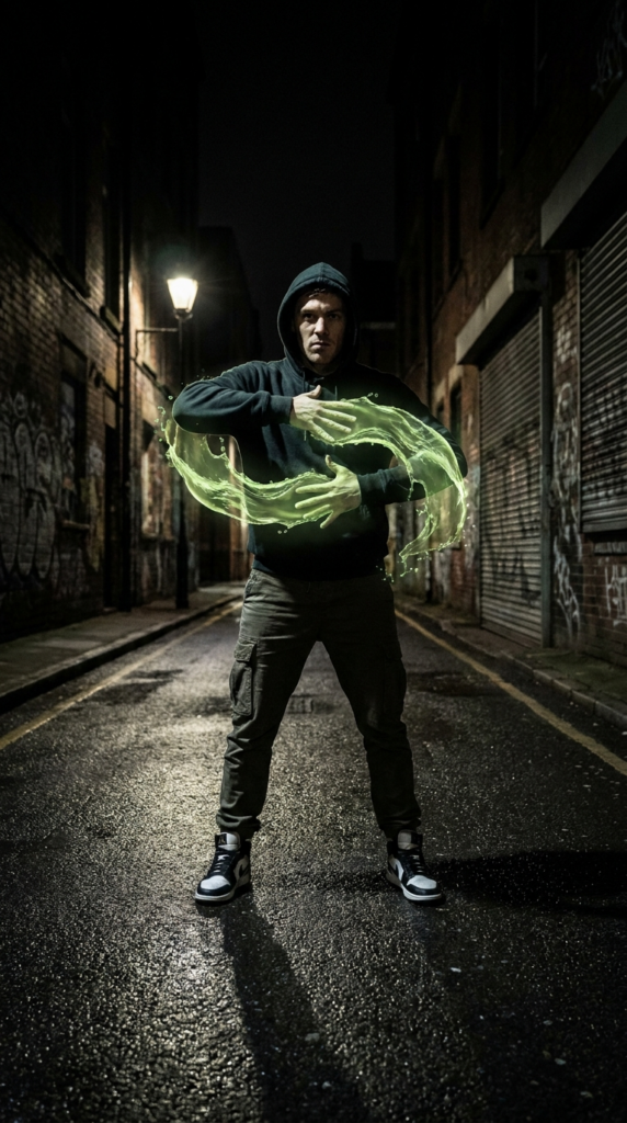Bir hip-hop dansçısı göğsünü patlatıyor