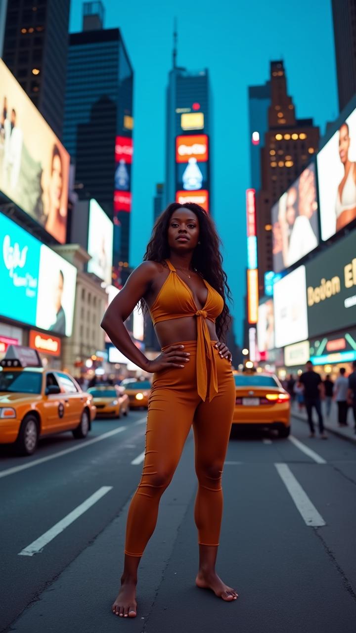Times Square, New York City'de Dancehall