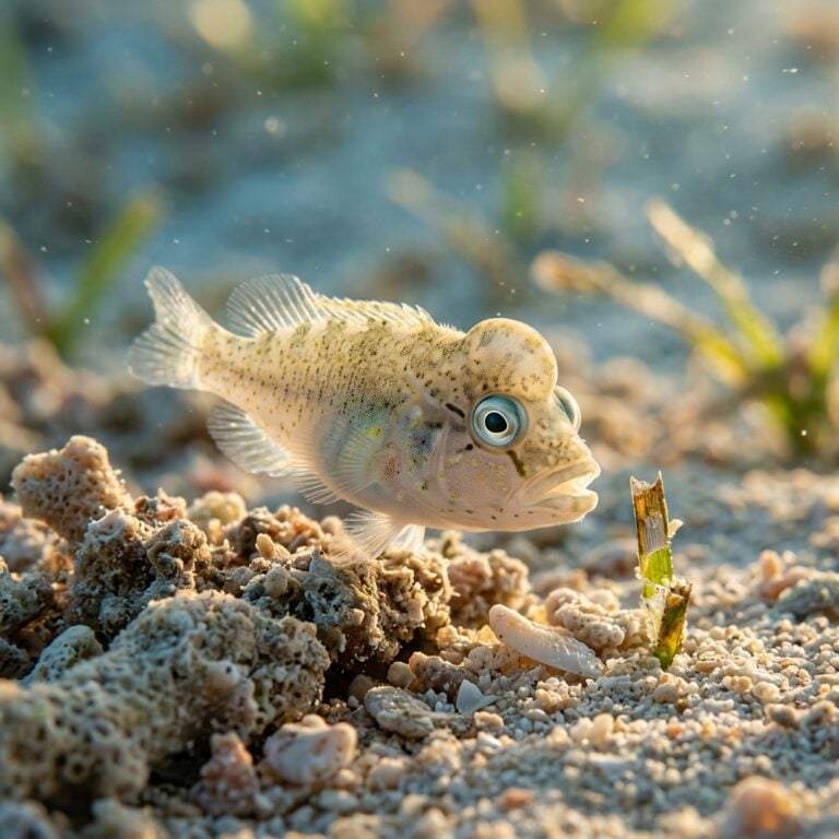 Baby Humphead Wrasse Fry: Tiny Ocean Explorer