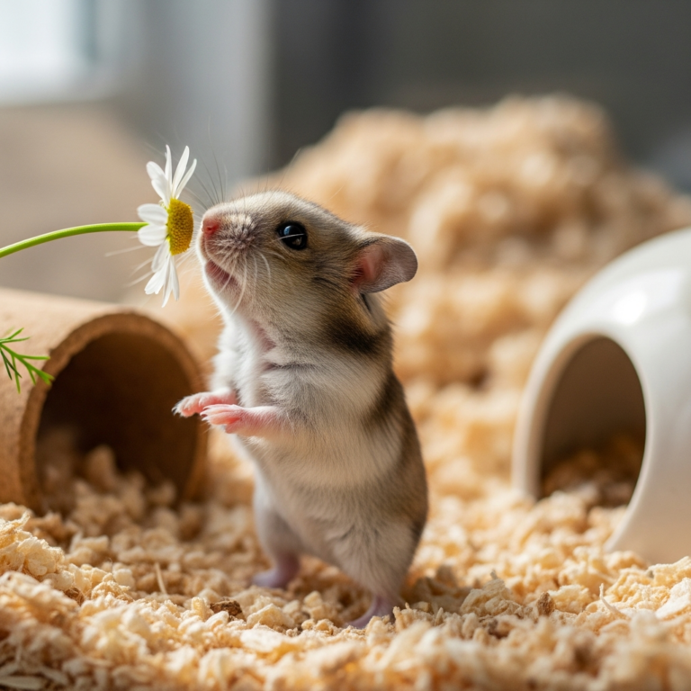 Baby Eversmann’s Hamster: Tiny, Alert, and Full of Promise