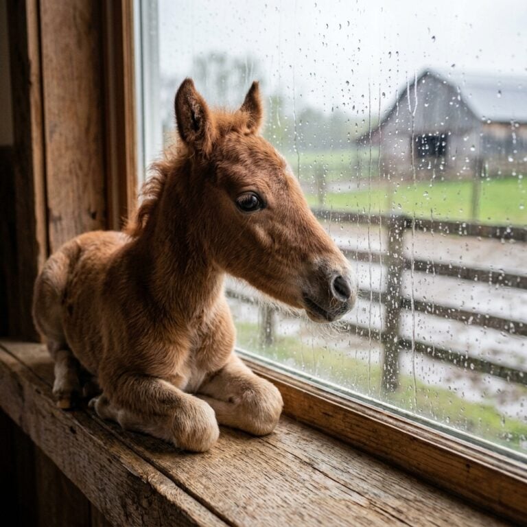 Cerbat Mustang Foal: A Bright-Eyed New Beginning