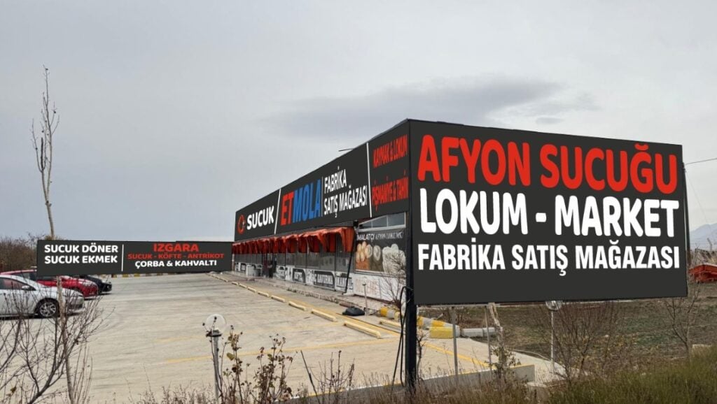 Afyon sucuğu — general view