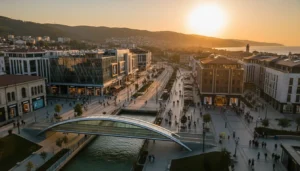 In Zonguldak, we want to go shopping at a mall as a family for one day; from Zonguldak Bus Terminal or the train station, how do we get there by public transportation, and if we have a car, what would the parking plan be?