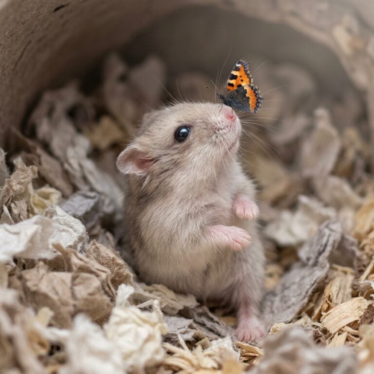 Sokolov’un Hamster Yavruları: Yeni Doğan Minik ve Sakin Mucizeler