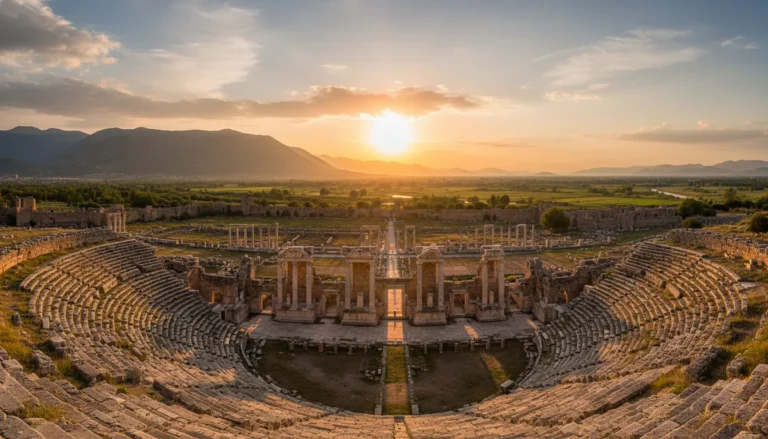 In Kaleiçi, I want to start in the late afternoon and tour Hıdırlık Tower, Kesik Minare, and the Suna-İnan Kıraç Kaleiçi Museum; what would be the most logical order, where is it most scenic after sunset, and which streets are better for dinner?