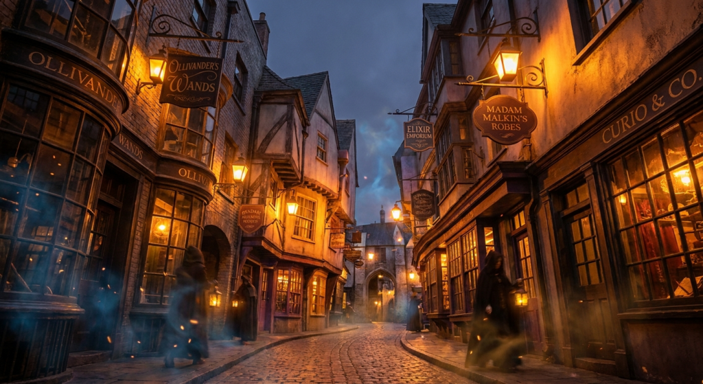 Diagon Alley ile Leadenhall Market: Büyünün Gizliliği ve Taşın Sırlı Yüzü