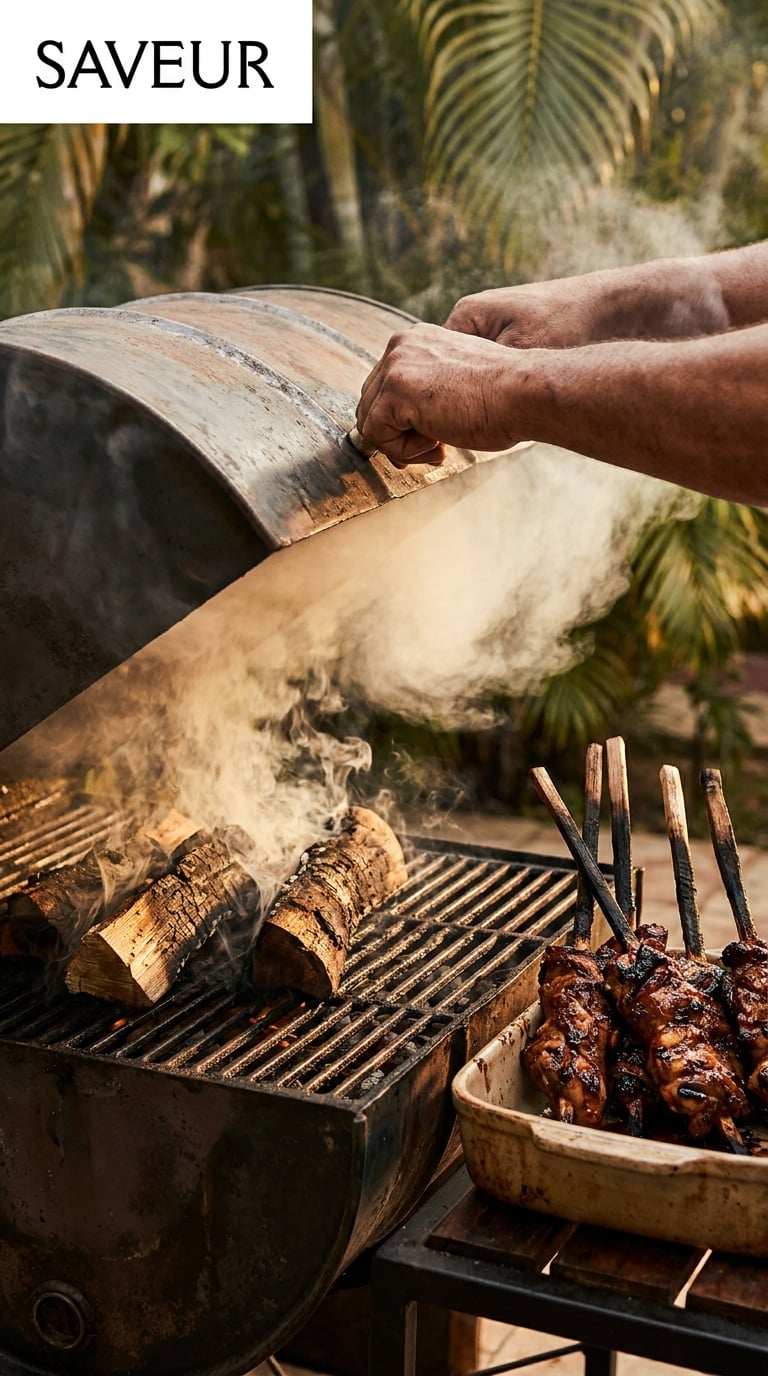 Jamaikan Jerk Dumanı