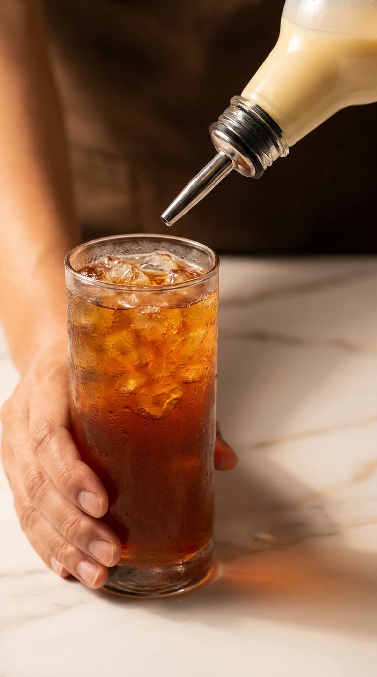 Thai Iced Tea Katmanlaması