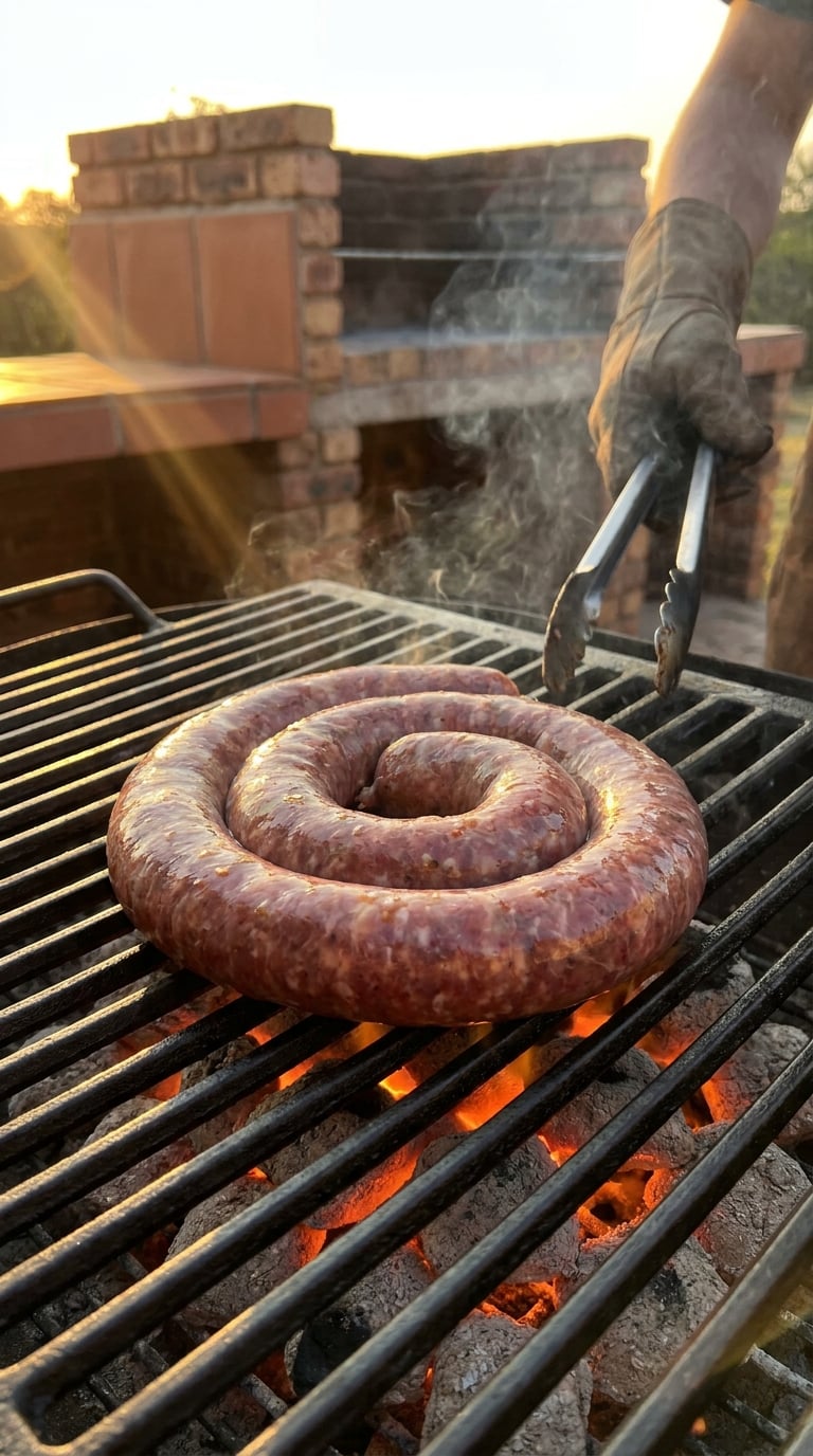 Güney Afrika Boerewors Braai